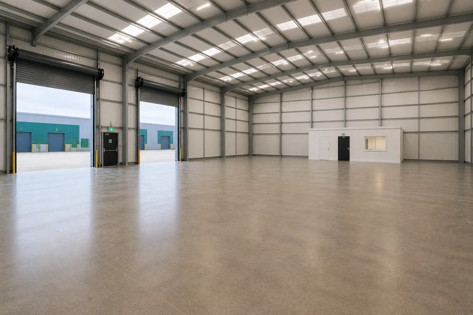 Indicative view of a larger industrial unit at LOF Business Park